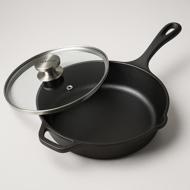 Victoria 10-Inch Cast Iron Skillet