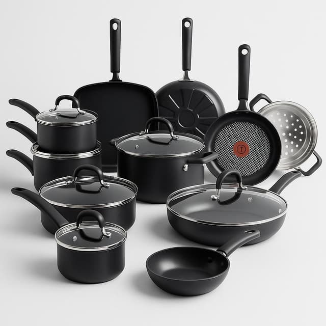 T-fal Ultimate Hard Anodized 17-Piece Cookware Set